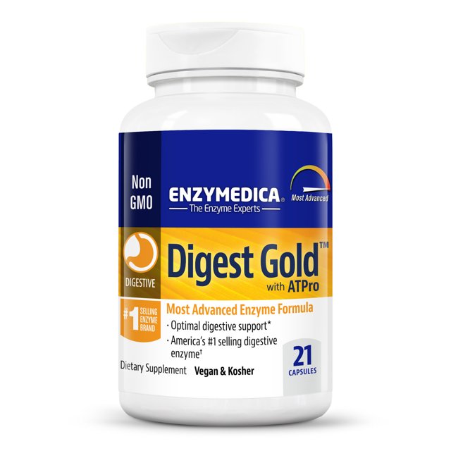 Enzymedica, Digest Gold with ATPro, Daily Digestive Support Supplement