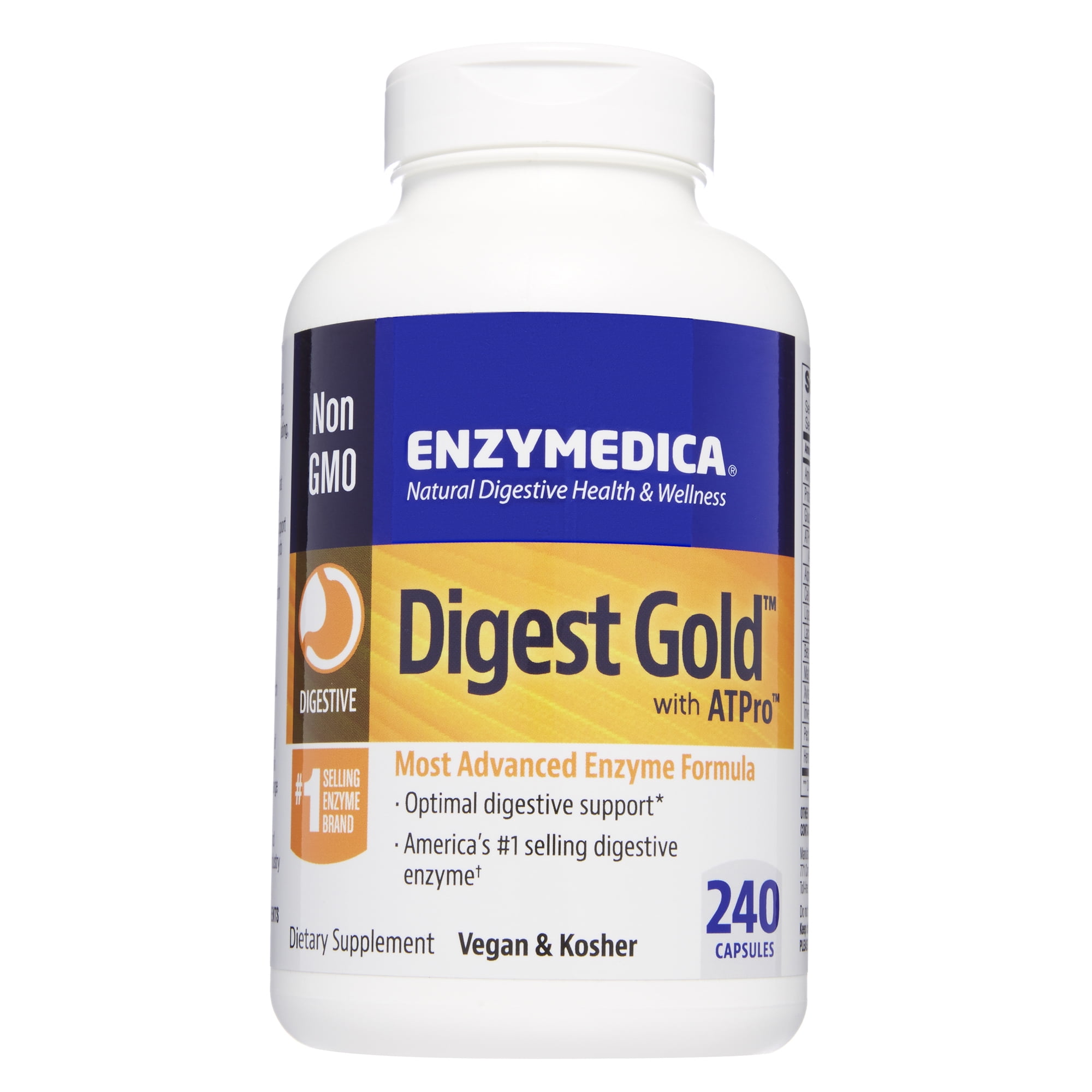 Enzymedica, Digest Gold with ATPro, Daily Digestive Support Supplement