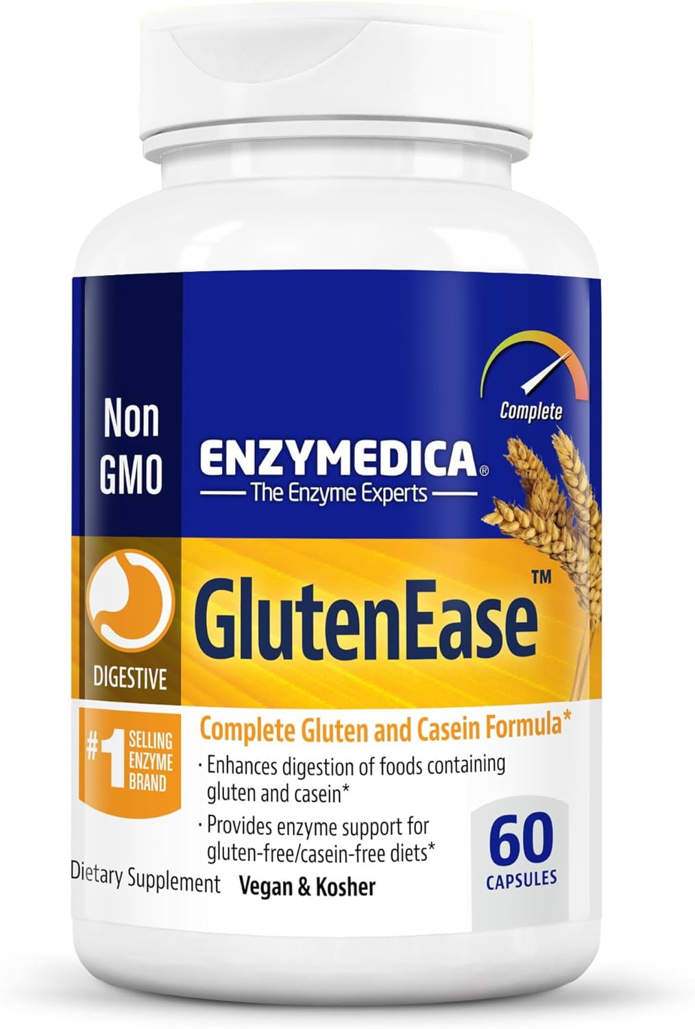 Enzymedica GlutenEase, Digestive Enzymes for Food Intolerance, Offers