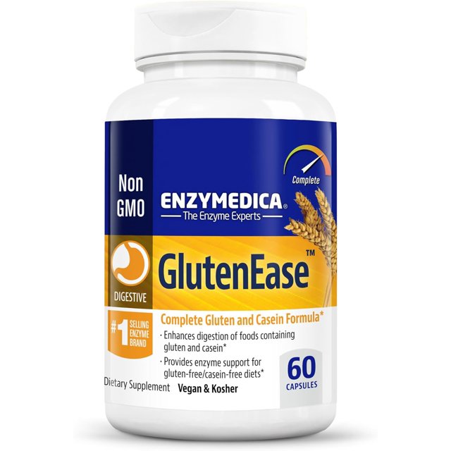 Enzymedica GlutenEase, Digestive Enzymes for Food Intolerance, Offers