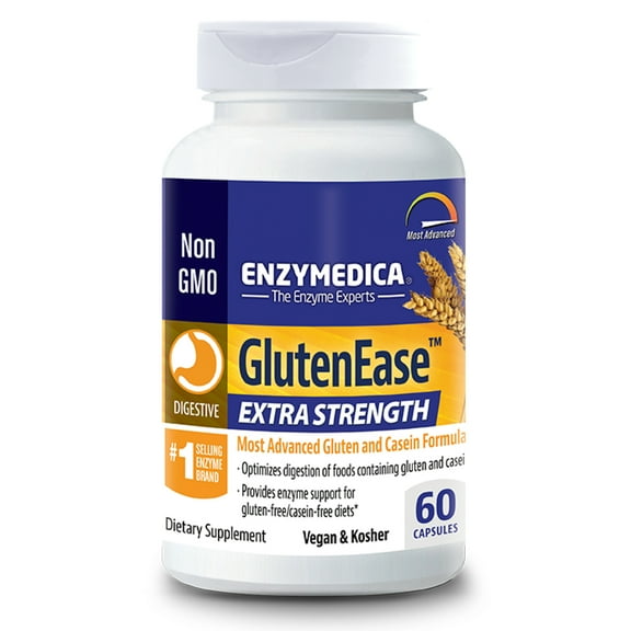Enzymedica GlutenEase Extra Strength 60 Capsules