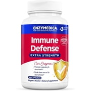 Enzymedica Immune Defense, Extra Strength, Proteolytic Enzymes for Twice the Immune Support, 90 Count