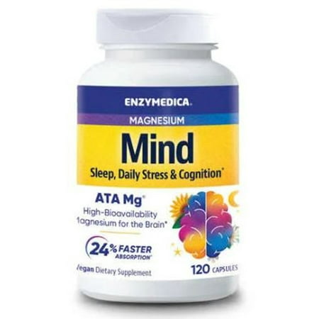 Enzymedica Magnesium Mind -- 120 Capsules