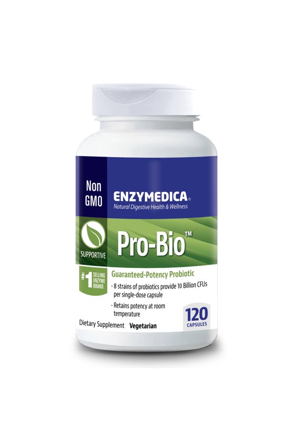 Pro-Bio, Shelf Stable Probiotic for Healthy Digestion, 10 Billion CFU, 120 Count