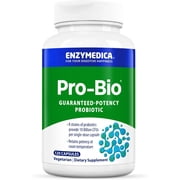 Enzymedica Pro-Bio, Guaranteed Potency Digestive Probiotic Blend, Shelf Stable, 120 Capsules