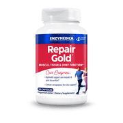 Enzymedica Repair Gold Capsules, Muscle & Joint Health, 30 Count