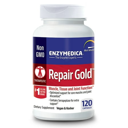 Enzymedica Repair Gold Serrapeptase Vegan 120 Capsules