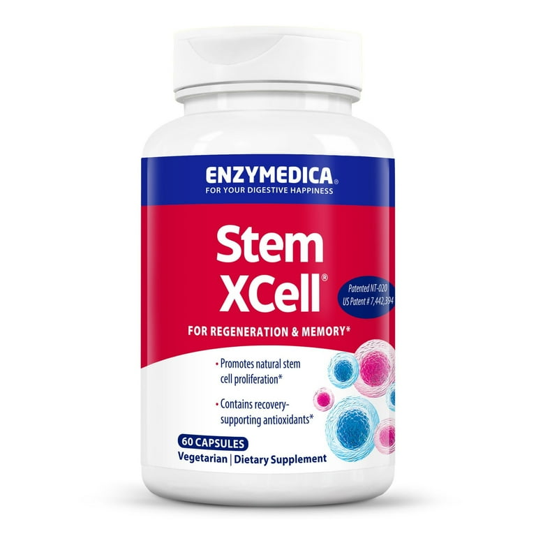 Enzymedica Stem XCell Formula, 60 Capsules for Supplement