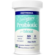 Enzymedica, SubCulture Probiotic for Bloat, 30 capsules
