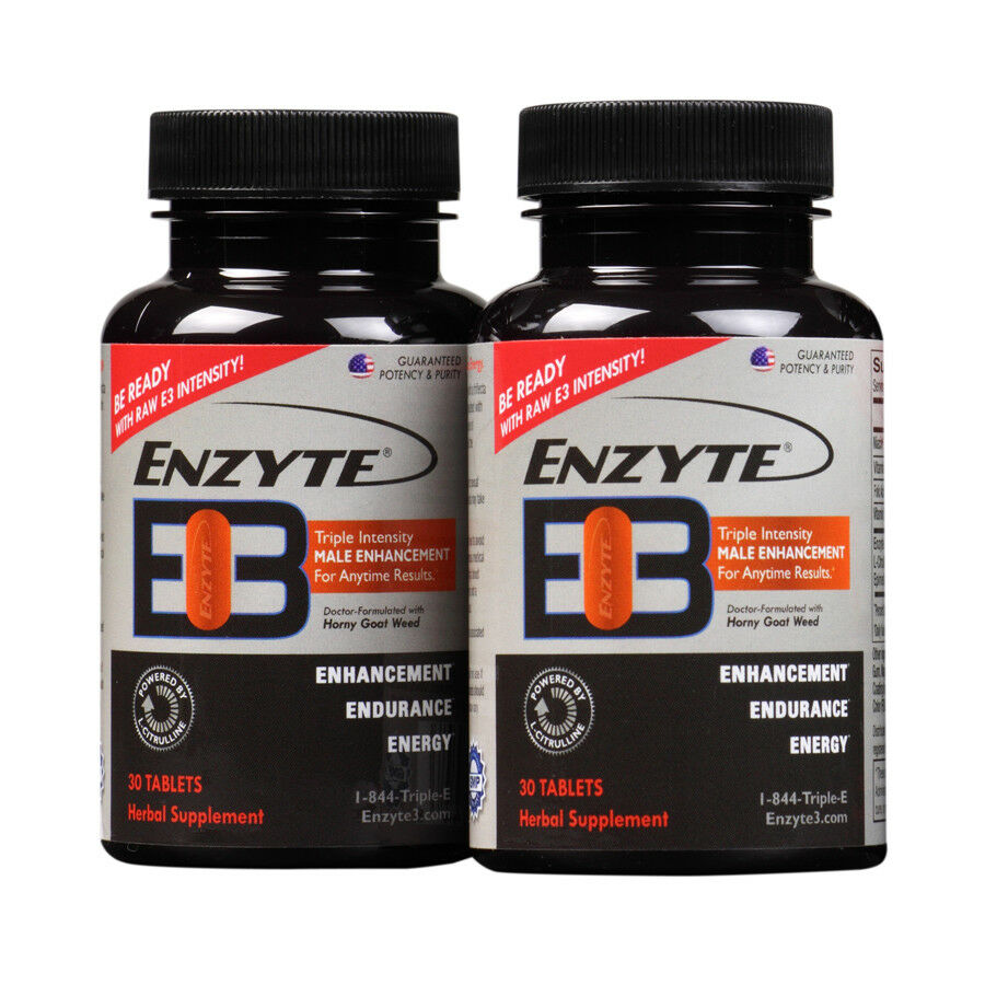 Enzyte3 Triple Intensity Male Enhancement Supplement for Energy