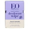 thumbnail image 1 of Eo Products - Deodorant Wipes - Lavender - Case Of 12 - 6 Count, 1 of 2