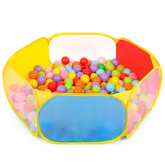 Eocolz Kids Ball Pit Large Pop Up&nbsp;Childrens Ball Pits&nbsp;Tent&nbsp;for Toddlers&nbsp;Playhouse&nbsp;Baby Crawl&nbsp;Playpen