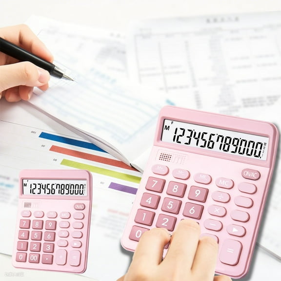 Eolstice 12 Digit Voice Enabled Calculator, Financial Accounting Tool For Office Staffs, Talking Calculator For Math Finance Tasks