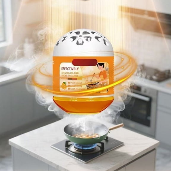 Eolstice 120g Kitchen Smokes And Odor Absorbing Magical Box, Plants Based Extract Air Freshener, For Safe Healthy Cooking Fresh Air, Natural Scent