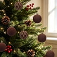 thumbnail image 1 of Eolstice 24 Piece Christmas Hanging Ornament Set, Assorted Colorful Shiny Decorative Balls, for Festive Holiday Tree Indoor Home Party Decor, 1 of 9