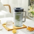 thumbnail image 1 of Eolstice 2L Cold Brew Iced Tea Pitcher Refrigerator Fruit Infuser Jug Lemonade Beverage Container Kitchen Home Party Bar Entertaining, 1 of 6