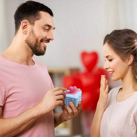 Eolstice 3D Printing Annoying Boxes, Holiday Gift Boxes Ornaments, Novelty Prank Gift Box, For Joke Present, White Elephant, Party Favor, Surprise Box, Funny Item(A)