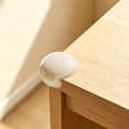 thumbnail image 1 of Eolstice 4pc Table Corner Protectors, Soft Silicone Baby Proofing Bumpers, Non Collision Edge Guards, Right Angle Safety Cover for Furniture, Home, Kitchen, 1 of 6