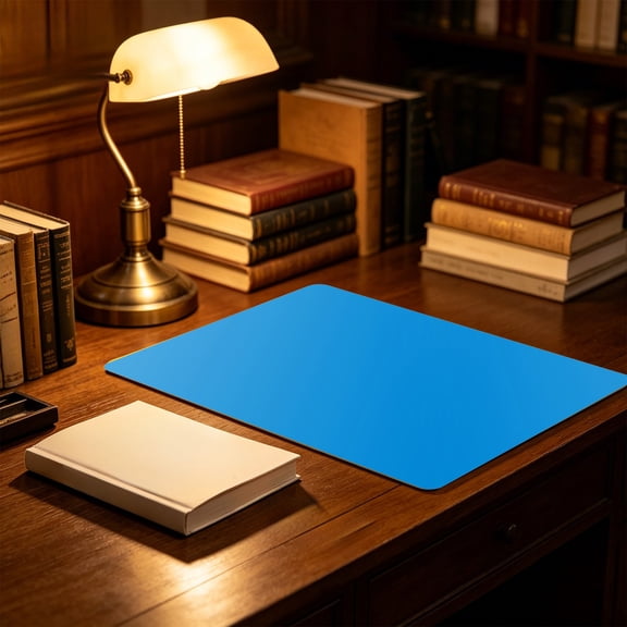Eolstice A4 Writing Board, Desk Pad For Students Exam Writing, Plastic Desk Mat For Handwriting Drawing And Crafts, Smooth Surface, For Classroom Home Or Office Use,Blue