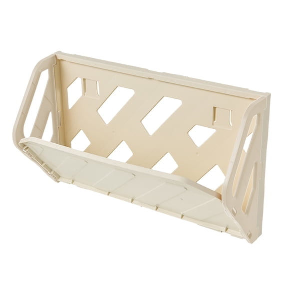 Eolstice Adhesive Wall Mount Shoe Rack Organizer, No-Drill Installation Storage Solution, Space-Saving Entryway Closet Door Accessory