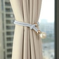 thumbnail image 1 of Eolstice Adjustable Curtain Tie Back Holders, Modern Drapery Accessory, Thin Thick Window Treatment for Home Office Decor, 1 of 7