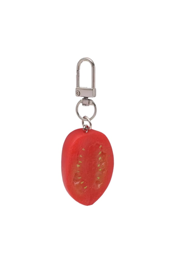 Adorable Fruit Shaped Keychain for Backpack Decor and Couples Gifts, Sturdy Pendant Design for Personal Use, for Daily Carry and Present Ideas