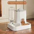 thumbnail image 1 of Eolstice Automatic Sturdy Pet Feeder with Water Dispenser, Integrated Food Basin Design, 1-10L Capacity for Dogs and Cats, Easy-Clean Hydration Solution for Daily Feeding, 1 of 7