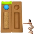 thumbnail image 1 of Eolstice Balances Board, Foot Strengthener and Resistance Band, Balancing Equipment with Workout Roller and Massage Ball for Adults, Kids, Pilates, Fitness, 1 of 9