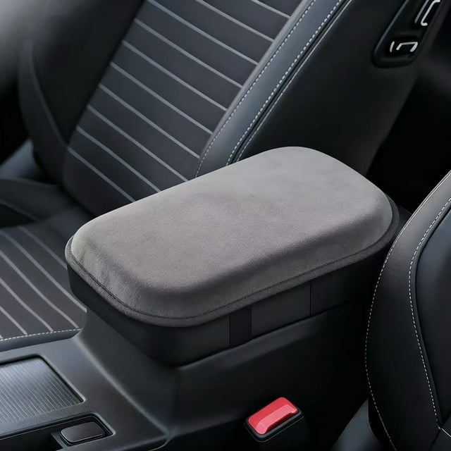 Eolstice Car Armrest Box Height Pad, Vehicle Center Console Pad, Thick Arm Rest Cover For Car Interior, Comfort Driving Accessory, Universal Car Organizer(Gray)