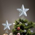 thumbnail image 1 of Eolstice Christmas Star Tree Top Decoration, Holiday Tree Topper, Festive Star Ornament For Christmas Parties, Home Celebration, Seasonal Gift(Silver), 1 of 6