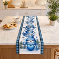 thumbnail image 1 of Eolstice Christmas Table Runner, Long Strip Tabletop Centerpiece, Holiday Dinner Decor, Festive Red Dining Table Linen, Winter Home Party Supplies, 1 of 7