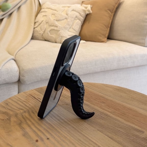 Eolstice Claw Shape Magnetic Phone Holder with Tentacle Design, Handheld Mobile Device Bracket, Secure Grip Mount for Various Smartphone Models