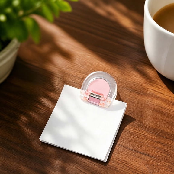 Eolstice Clear Magnetic Clips, Sturdy Acrylic Memo Clips, Multi-Purpose Strong Grip Clips For Photos Papers Memos Office Home Kitchen Organization And Crafts Display