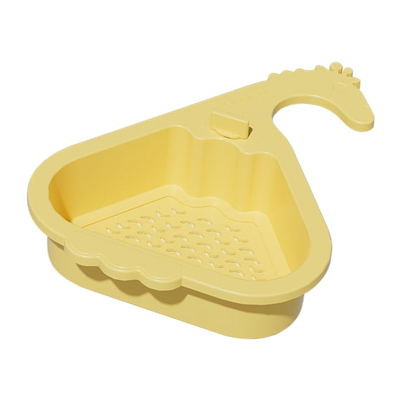 Eolstice Collapsible Kitchen Sink Strainer Basket, Heavy Duty Food Draining Colander, Fruit Washing Filter Basket with Hanging Hook, Dish Drying Rack Organizer for Countertop