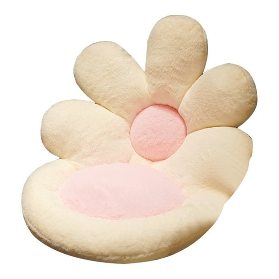 Eolstice Decorative Floral Seat Cushion with Connected Design Layout, Soft Comfort Filling and Removable Cover Option, for Living Room Office Bedroom Dining Chairs Sofas