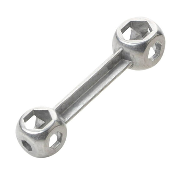Eolstice External Hex Socket Wrench Set Dog Bone Design, Multi-Size Tool For Bike Furniture Assembly, Compact 10-in-1 Nut Driver Hand Tool Kit Portable