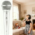 thumbnail image 1 of Eolstice Fake Microphone Prop Toy, Simulation Microphone, Performance Microphone Toy For Party Celebration, Birthday, Educational Play, Family Gathering(Silver), 1 of 7