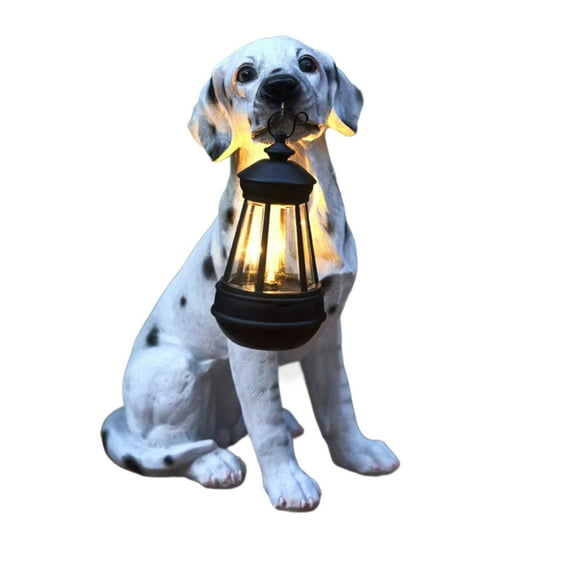 Eolstice Festive Solar Hanging Light Puppy Design Ornament, Simulation Animal Decor, Reusable Outdoor Lamp For Gardens, Patios, And Decorative Ambiance Settings