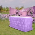 thumbnail image 1 of Eolstice Five-Layer Pleated Party Tablecloth, Versatile Shape Table Cover, Festive Celebration Decoration, Home Event Accessory, 1 of 7