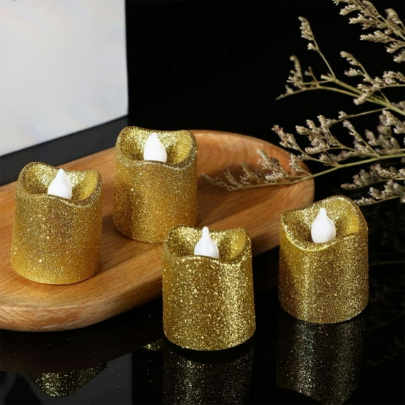 Eolstice Flameless LED Candle Lights, Battery Operated Electronic Candles, Romantic Holiday Ambiance Decoration For Christmas, Wedding, Dinner