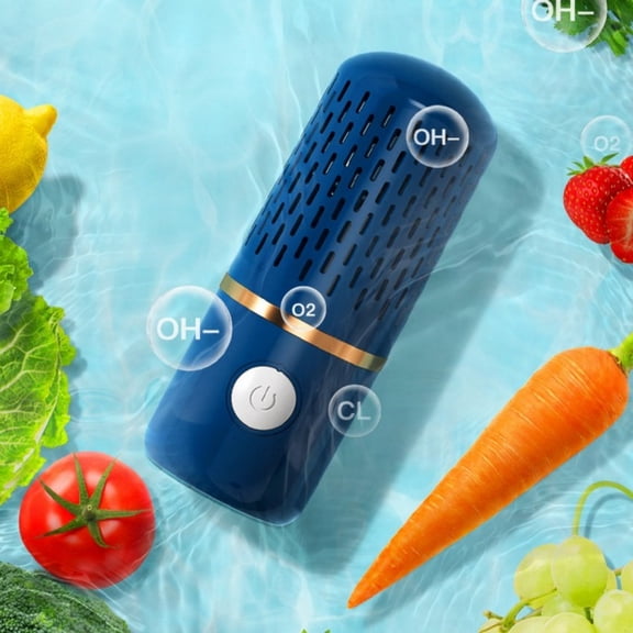 Eolstice Fruit Vegetable Purifier, OH- Ion Technology Washing Device, Home Kitchen Cleaner Machine for Produce Pesticide Residue Removal