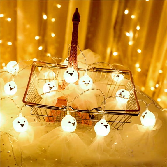 Eolstice Halloween String Lights, LED Decorative Fairy Lights, Battery Operated for Indoor Outdoor Use, Creating Holiday Atmospheres and Party Decor