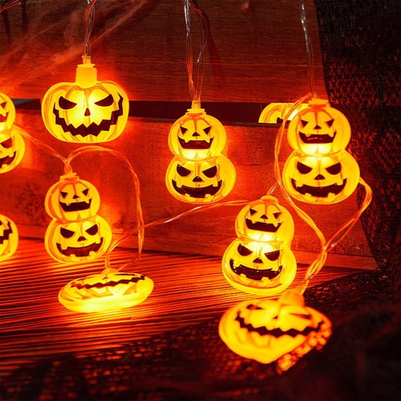 Eolstice Halloween String Lights, LED Decorative Fairy Lights, Battery Operated for Indoor Outdoor Use, Creating Holiday Atmospheres and Party Decor