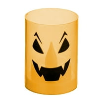 Eolstice Halloween Themed Candle Lamp, Decorative Display Piece, Soft Glow for Party Scenes, Suitable for Tables, Shelves, and Festive Home Accents Creating Ambiance