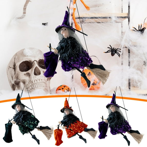 Eolstice Halloween Themed Decoration Gift Bag With Witch Hat, Festive Makeup Props Item, Reusable Scene Layout Accessory For Parties, Home Displays, And Themed Event Settings