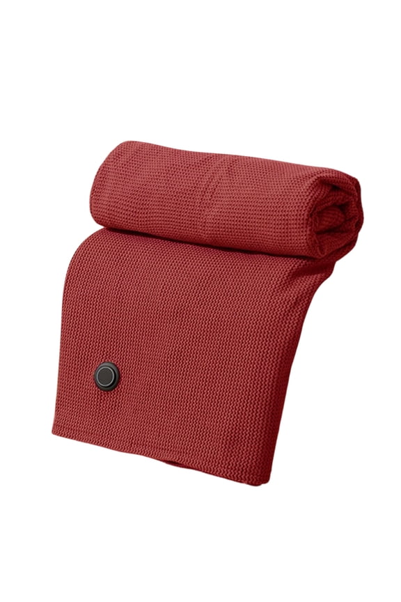 Heated Shawl Wrap for Women, Corded Electric Soft Zipper Blanket, 2025 Winter USB Powered Warming Scarf