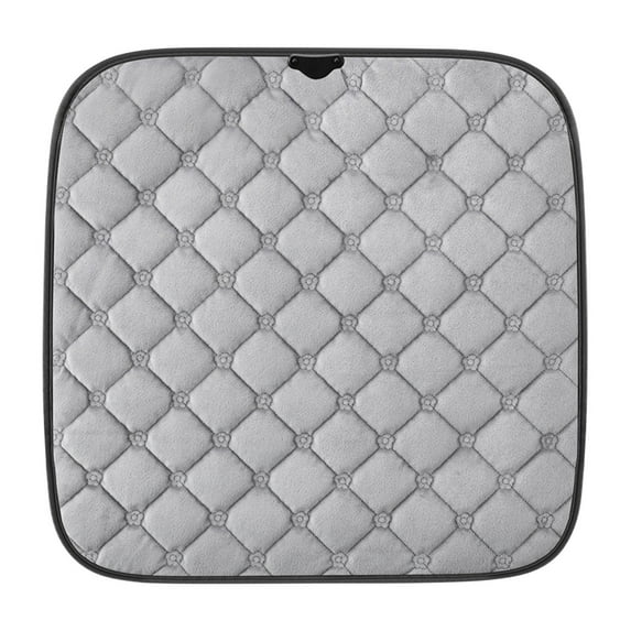 Eolstice Heated Vehicle Seat Cushion Warmer, USB Car Back Heating Pad, Ventilated Function Portable Winter Driving Comfort Accessory