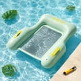 thumbnail image 1 of Eolstice Inflatable Pool Bed, Large Water Floating Sofa, Headrest Blow Up Pool Lounger, Adults Kids Summer Beach Swimming Party Float, 1 of 9