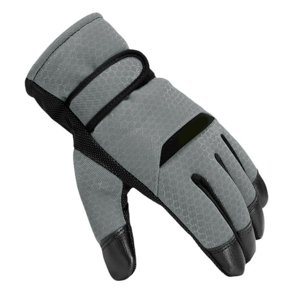 Eolstice Insulated Cold Weather Riding Gloves, Thermal Lined Motorcycle Handwear, Windproof Design for Men Women Winter Commuting