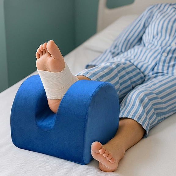 Eolstice Knee Replacement Pillow, Hip Abductor Leg Support Cushion, Post Knee Surgery Recovery Pillow for Sleeping in Bed, Rest Aid After Knee Surgeries,Gray